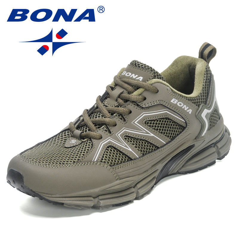 Sports Equipment Brand - BONA-zapatillas de correr transpirables para hombre,