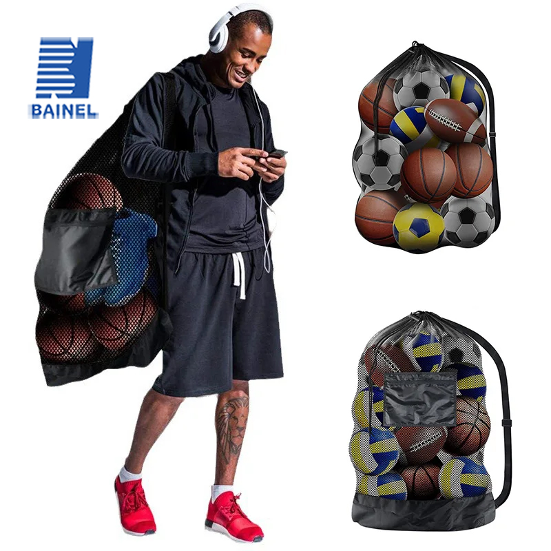 Sports Equipment Store - Bolsa de malla grande para almacenar