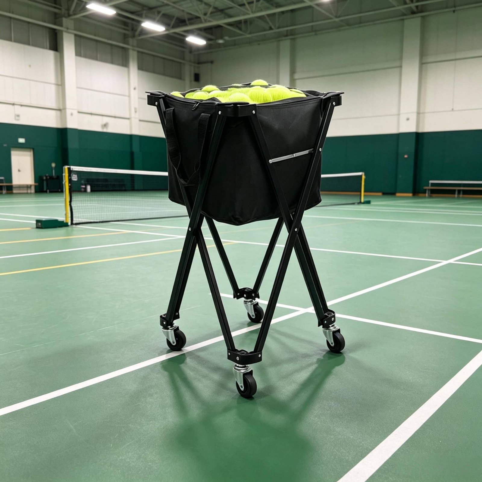 Sports Equipment For Tennis - Carrito para Pelotas de Pickleball con