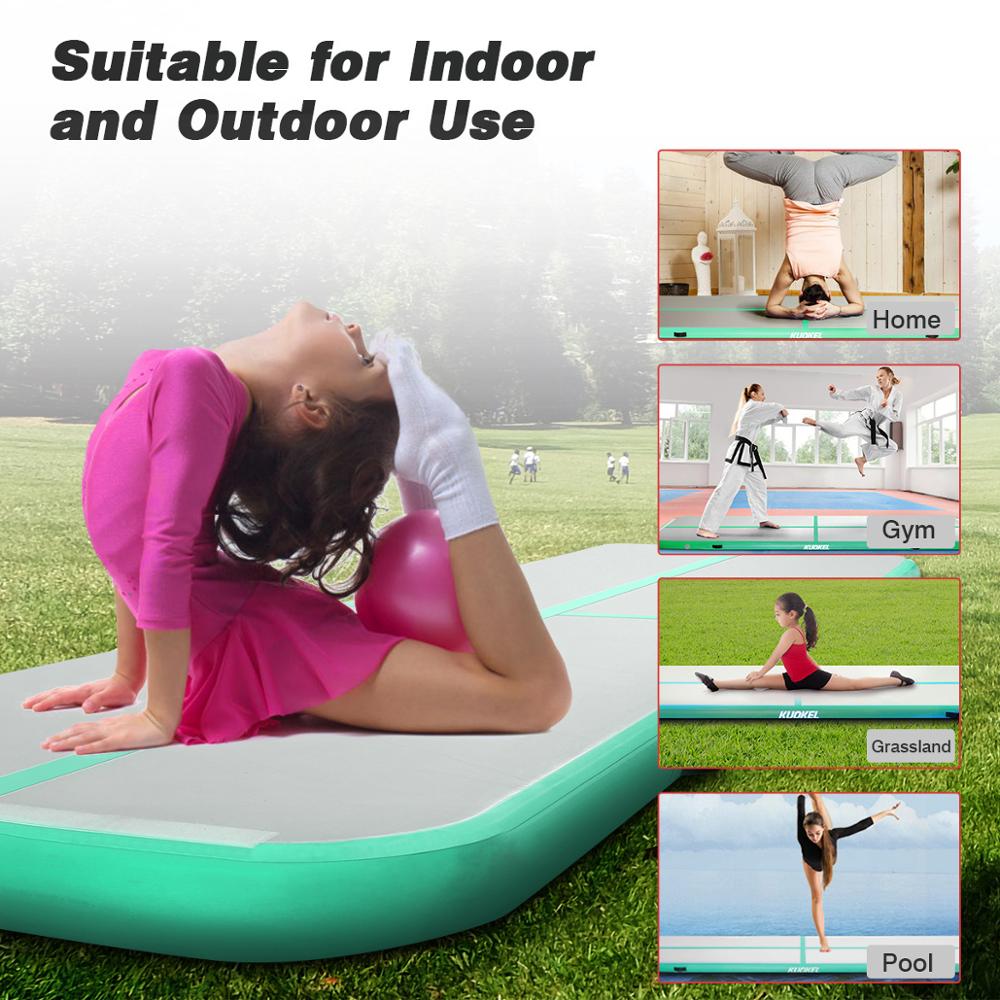 Tumbling Air Track - Colchón inflable para gimnasia AirTrack, colchoneta