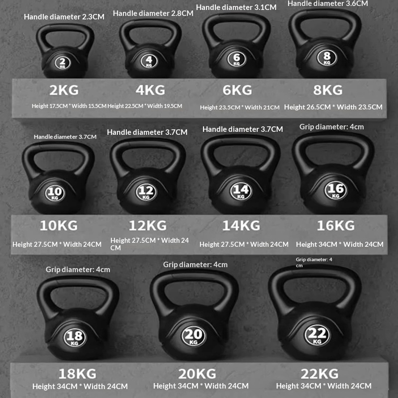Sports Equipment At Home - 2026 Kettlebell Ajustable de 8 kg