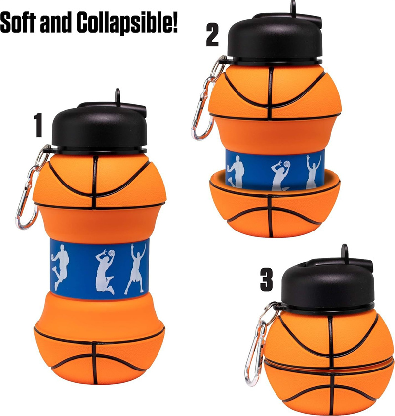 Sports Equipment Types - Botella de agua plegable, tazas para