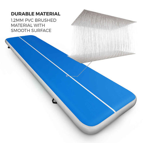 Tumbling Air Track - Estera inflable para gimnasio, colchón de