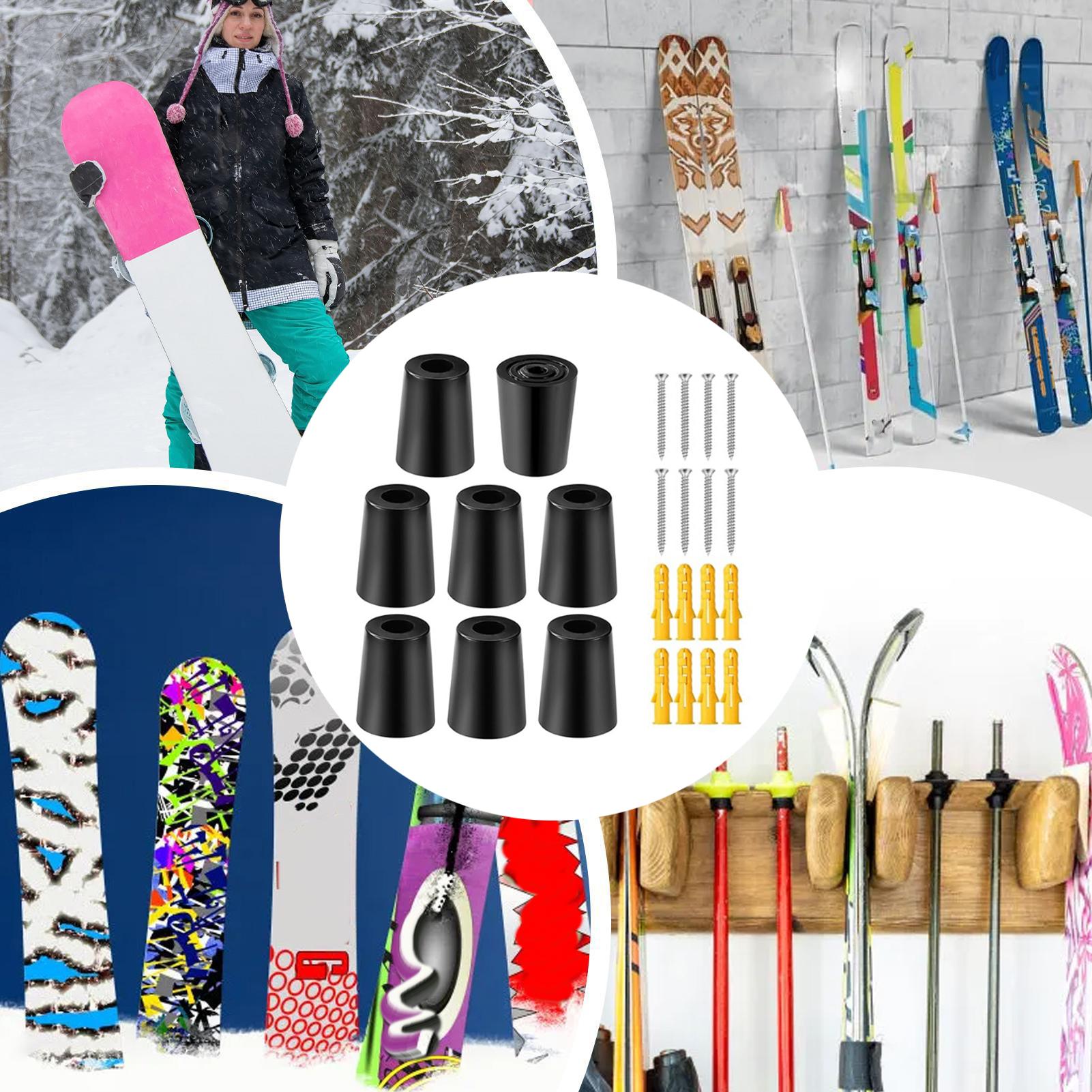 Sports Equipment Store - Soportes de esquí para pared, colgador