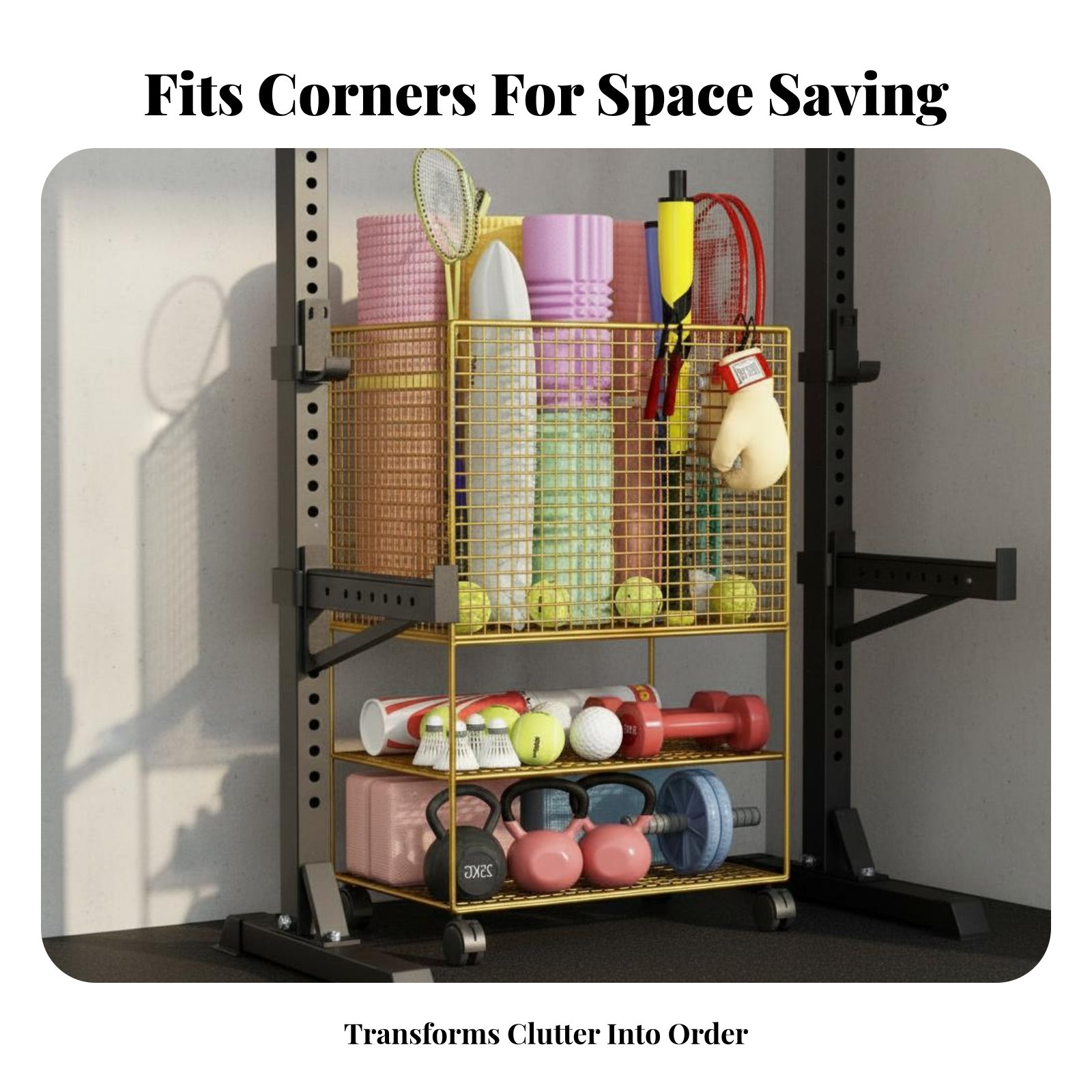 Soporte con Ruedas para Colgar - Sports Equipment Trolley reseña y precio