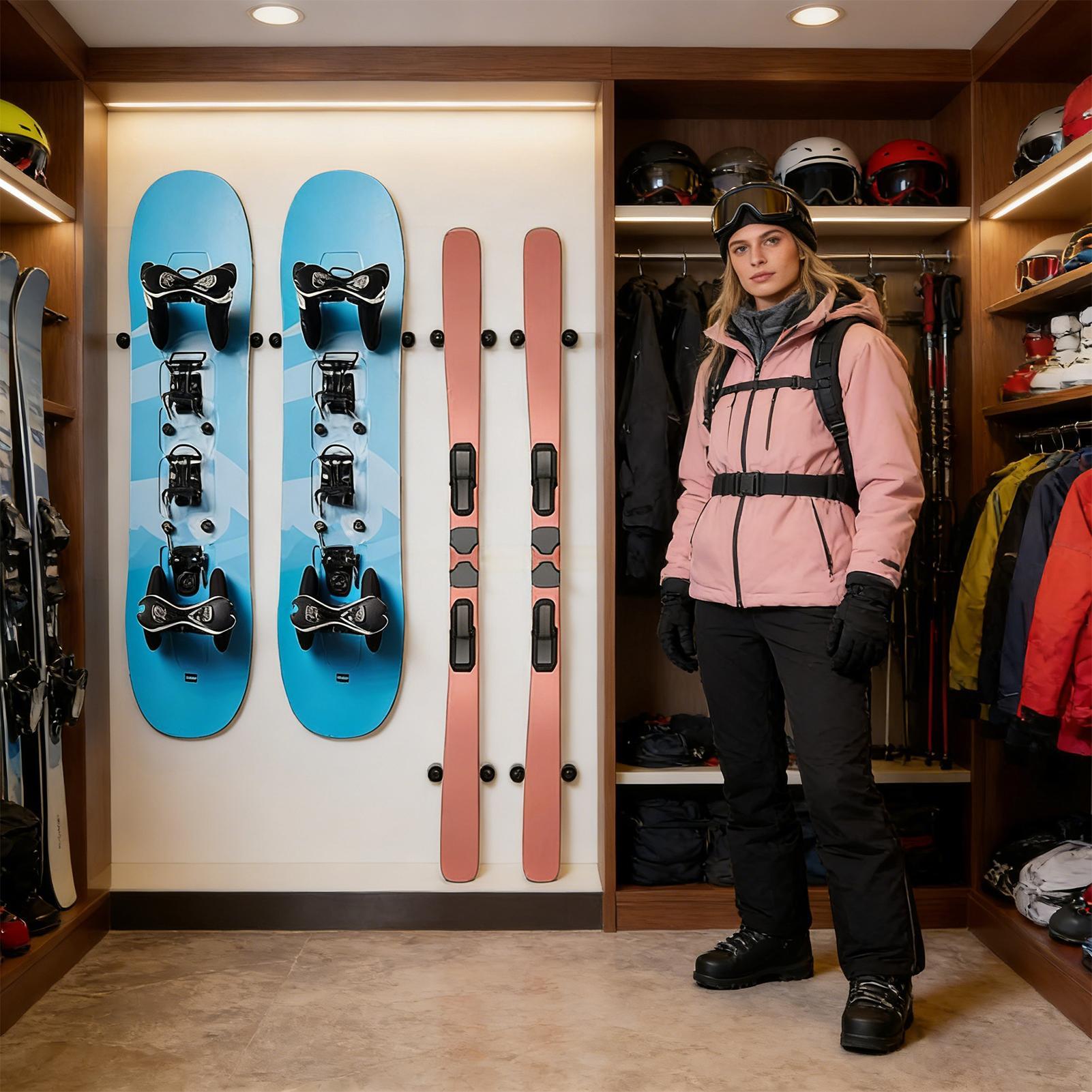 Soporte de pared para Snowboar - Sports Equipment Store reseña y precio