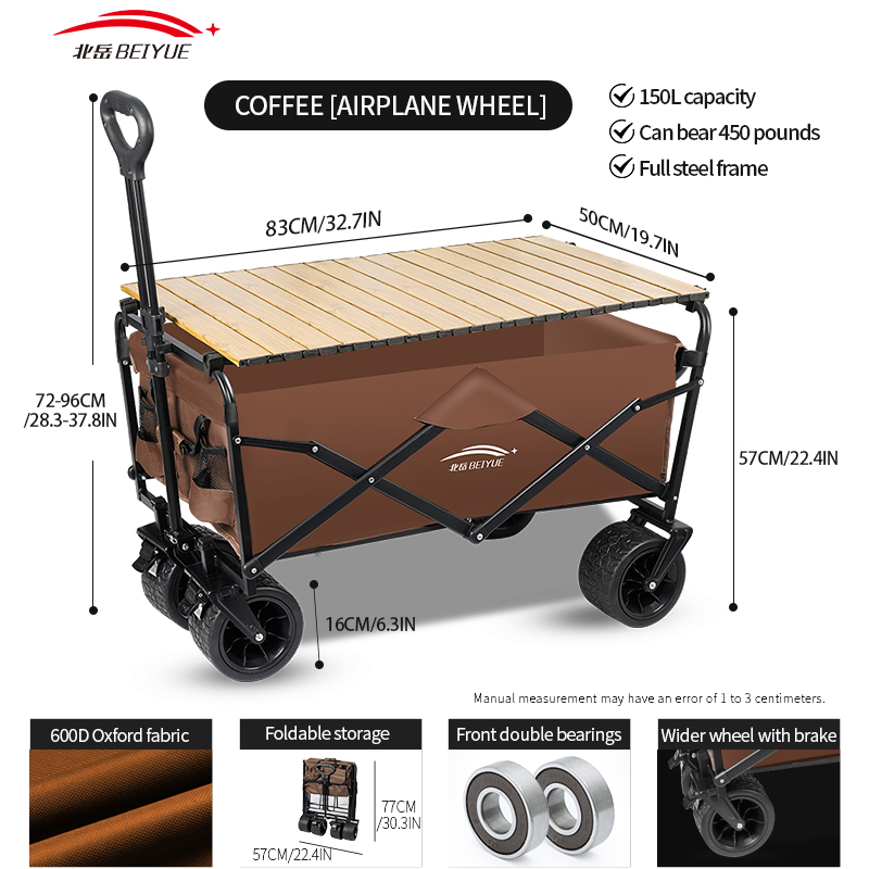 Carreta de Camping Plegable Re - Sports Equipment Trolley reseña y precio