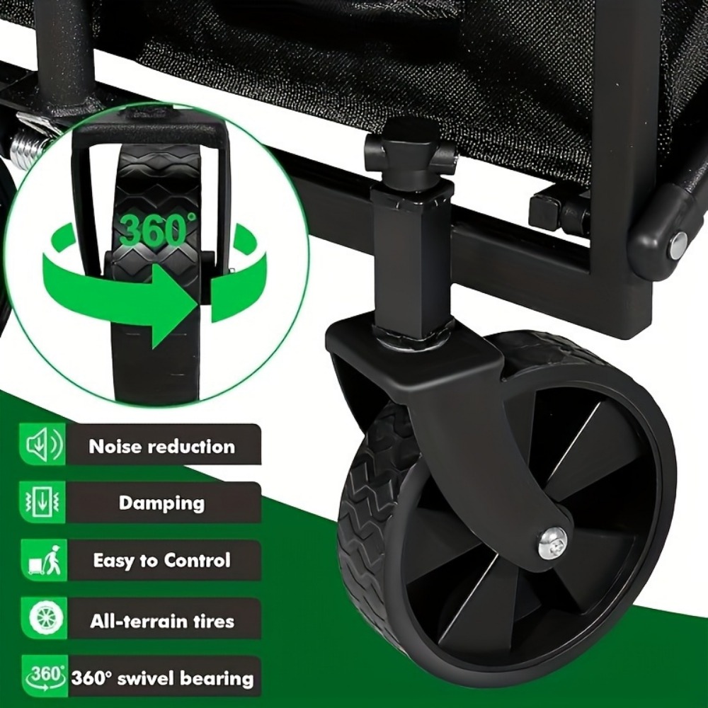 Carro plegable resistente para - Sports Equipment Trolley reseña y precio