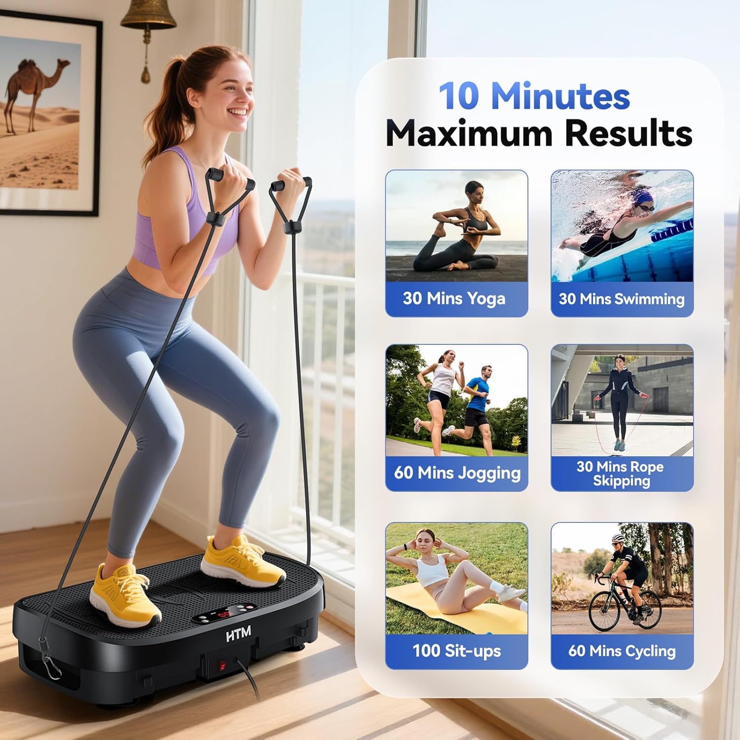 Plataforma Vibratoria para Que - Sports Equipment At Home reseña y precio