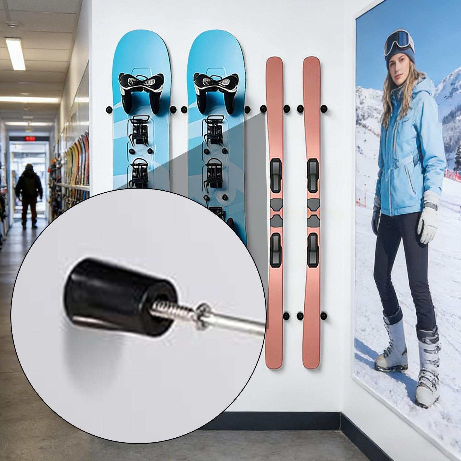Estante de pared para esquí, a - Sports Equipment Store reseña y precio