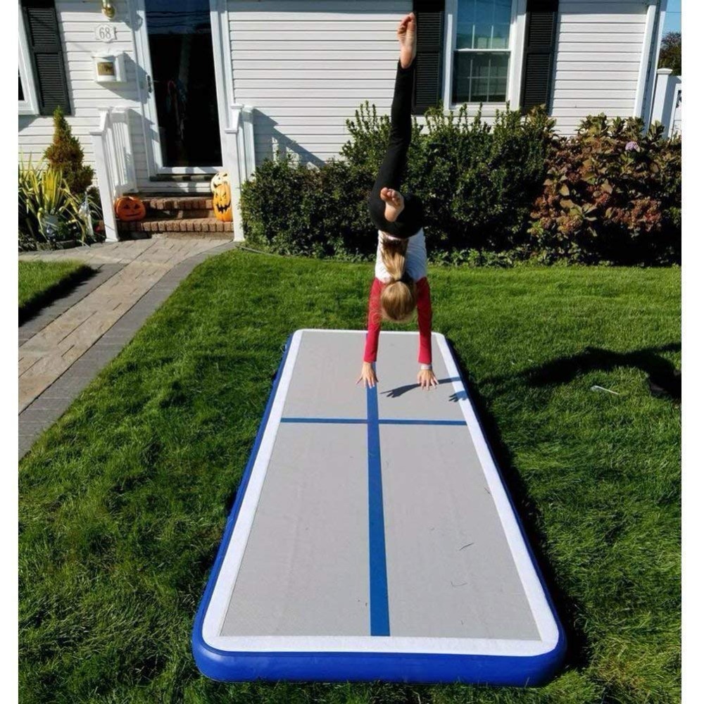 Estera de gimnasio inflable de - Tumbling Air Track reseña y precio