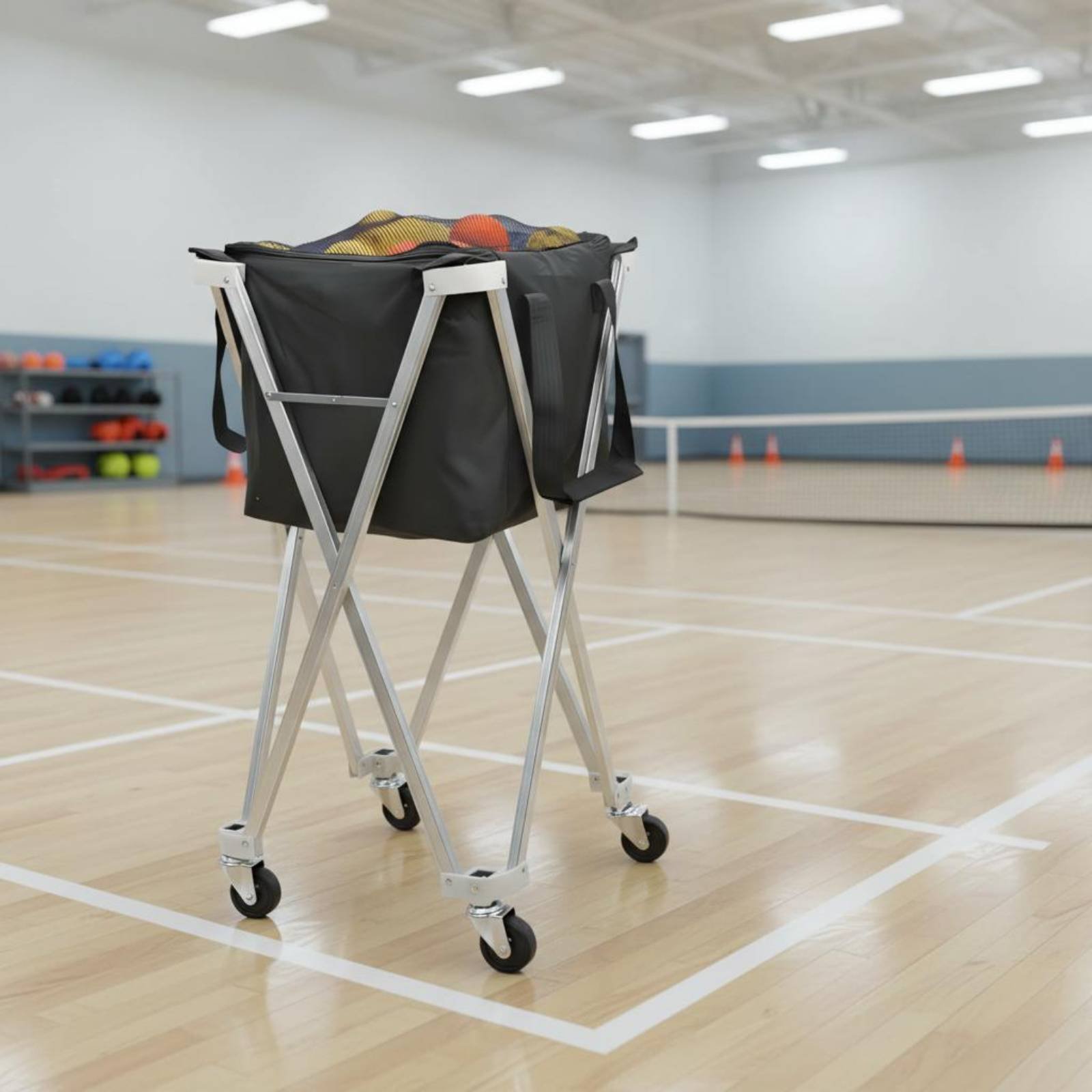 Carrito para Pelotas de Pickle - Sports Equipment For Tennis reseña y precio