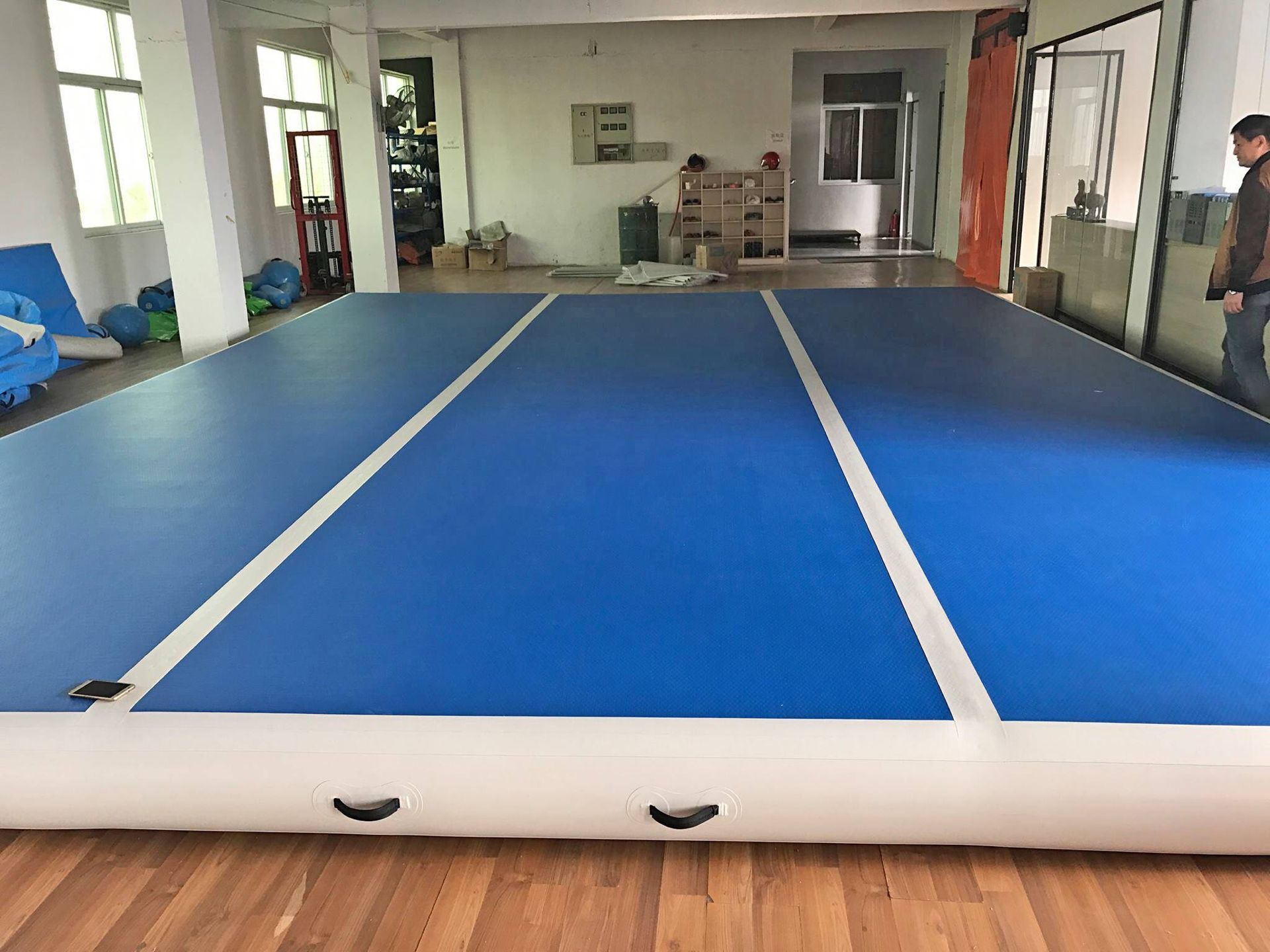 Estera inflable para gimnasia, - Tumbling Air Track reseña y precio