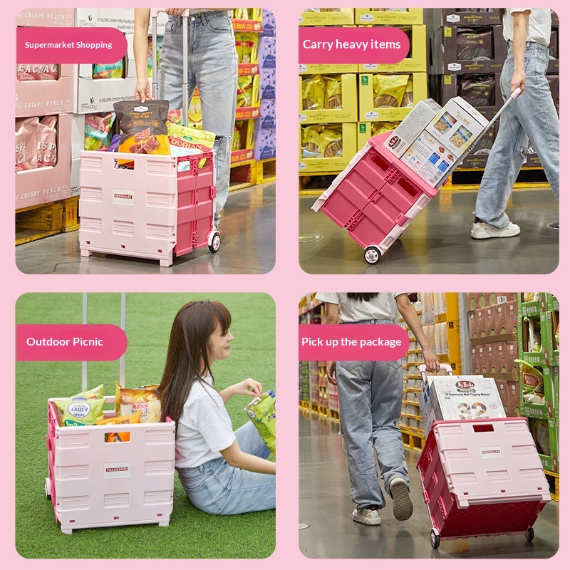 Carrito de Compras Plegable Po - Sports Equipment Trolley reseña y precio