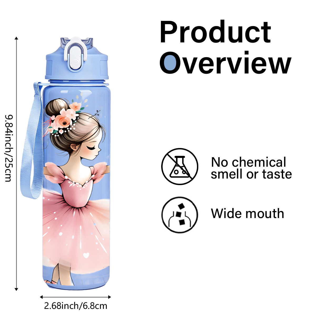 Botella de agua deportiva con  - Sports Equipment Types reseña y precio