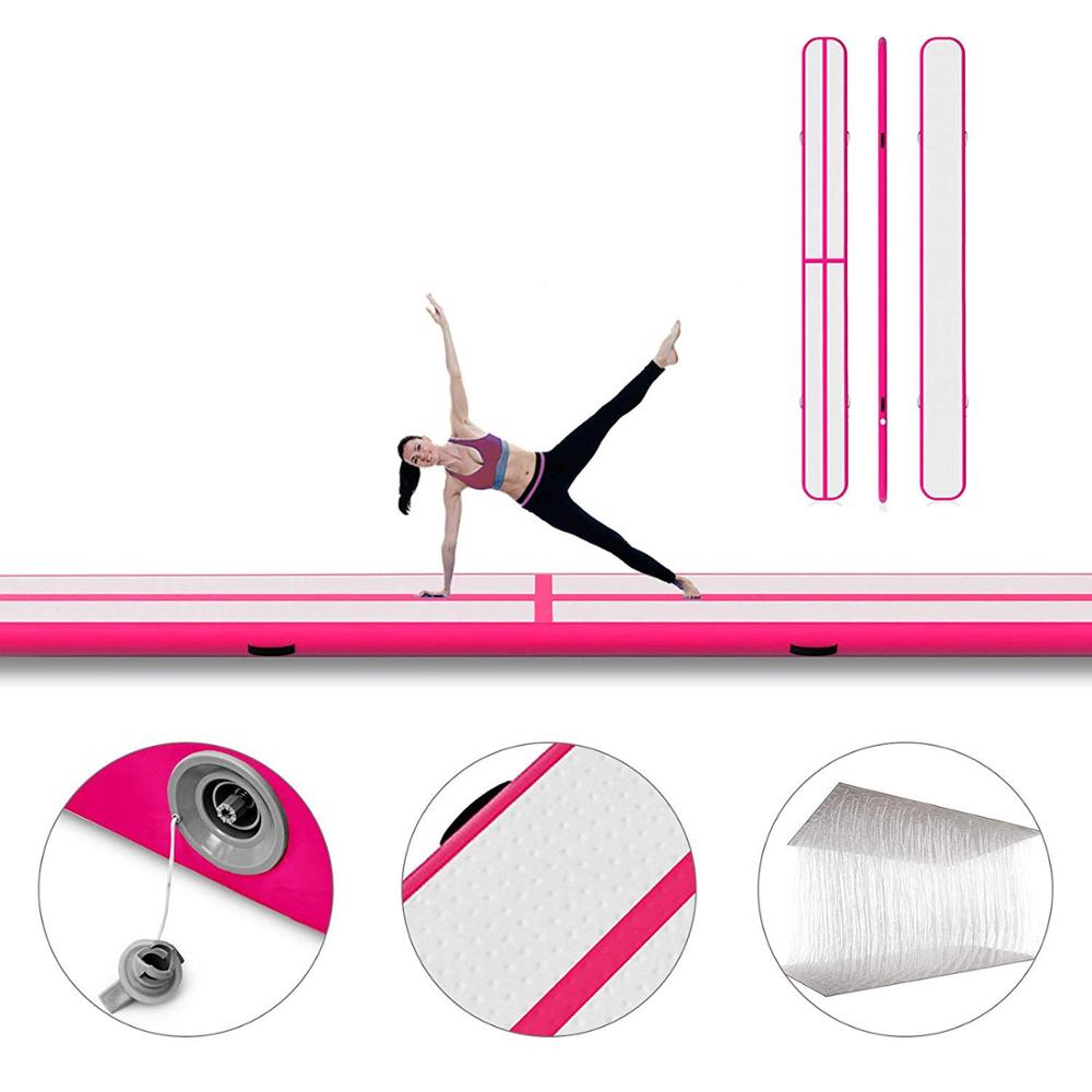 Estera inflable para gimnasio  - Tumbling Air Track reseña y precio