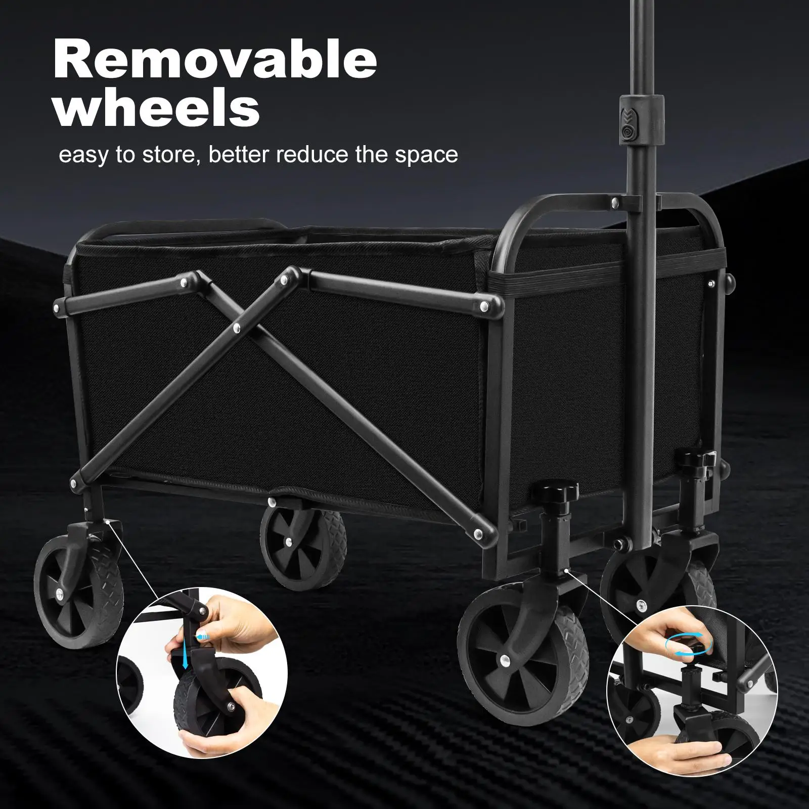 Carrito Plegable Resistente SZ - Sports Equipment Trolley reseña y precio