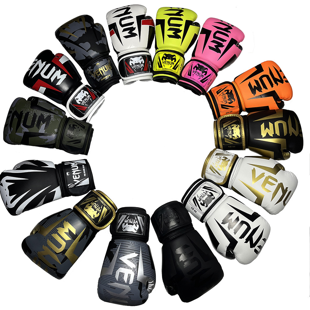 Guantes de Kick Boxing de cuer - Boxing Glove Set reseña y precio