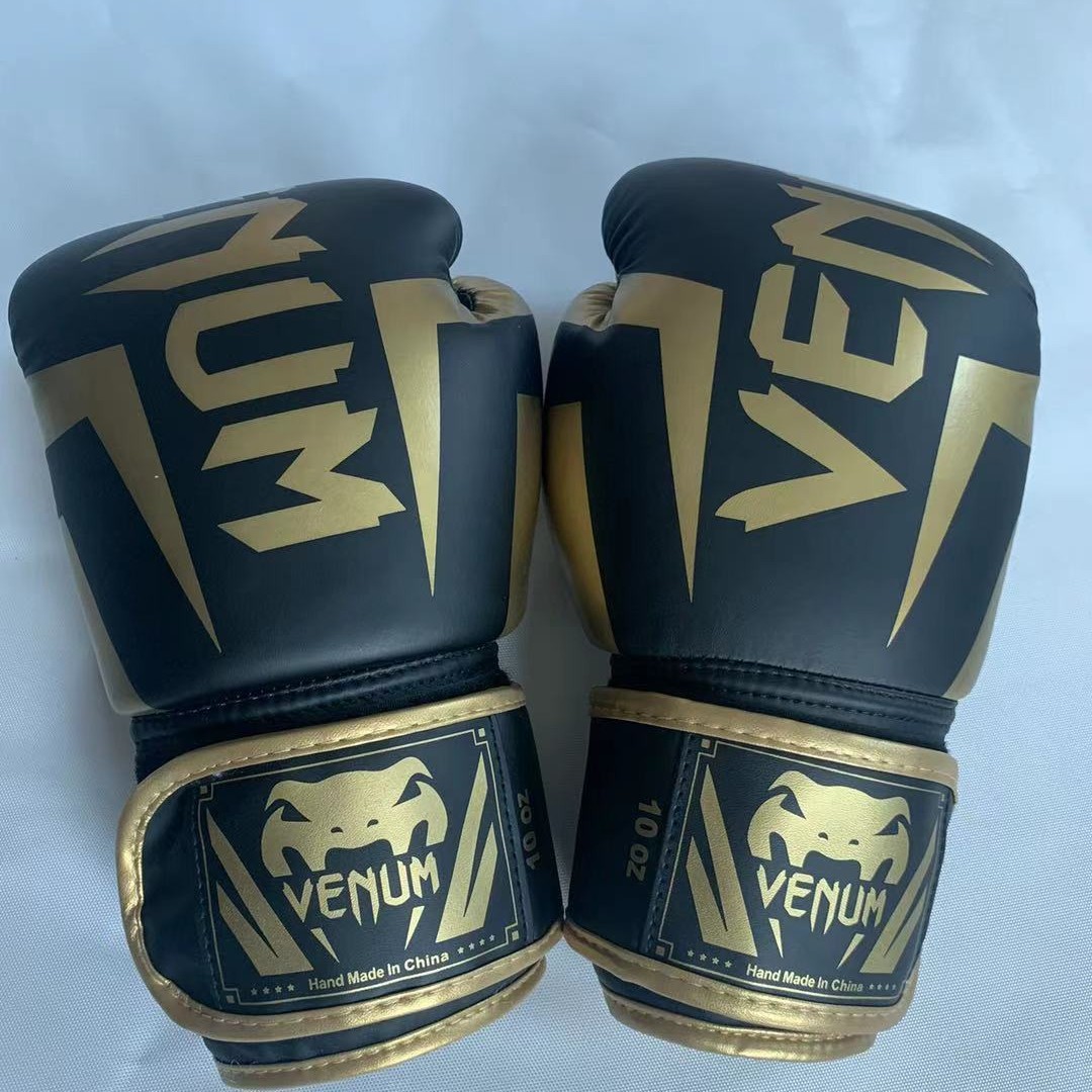 Guantes de Kick Boxing de cuer - Boxing Glove Set reseña y precio
