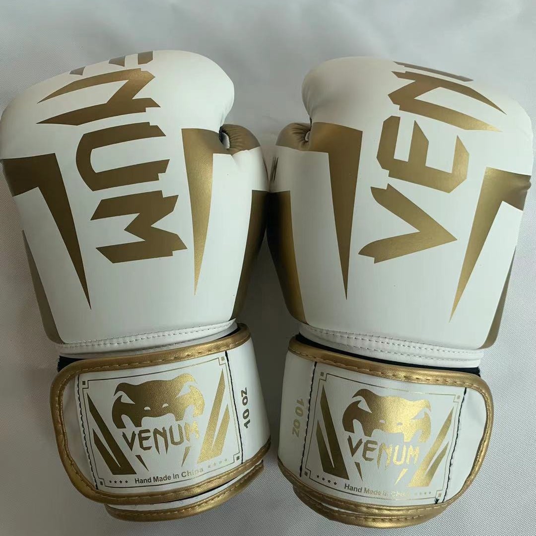 Guantes de Kick Boxing de cuer - Boxing Glove Set reseña y precio
