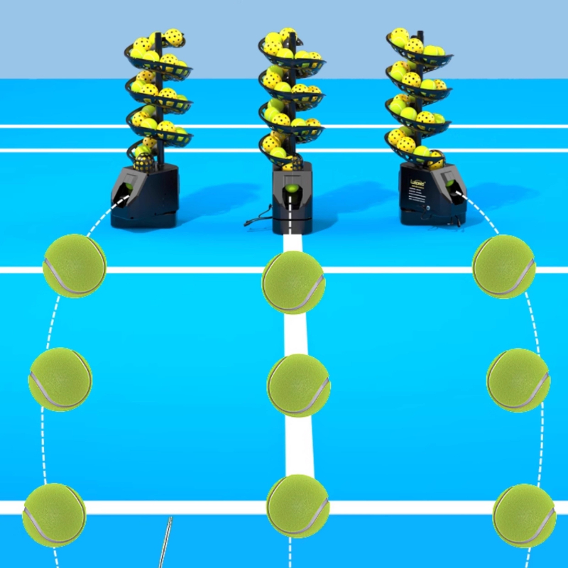 Máquina de pelotas de tenis aj - Sports Equipment For Tennis reseña y precio