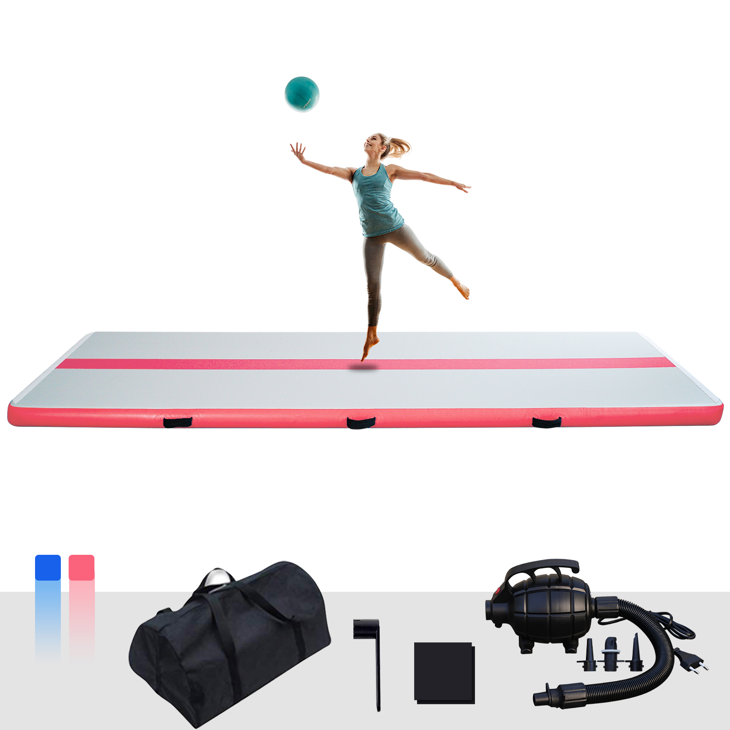 Estera de Yoga para gimnasio,  - Tumbling Air Track reseña y precio