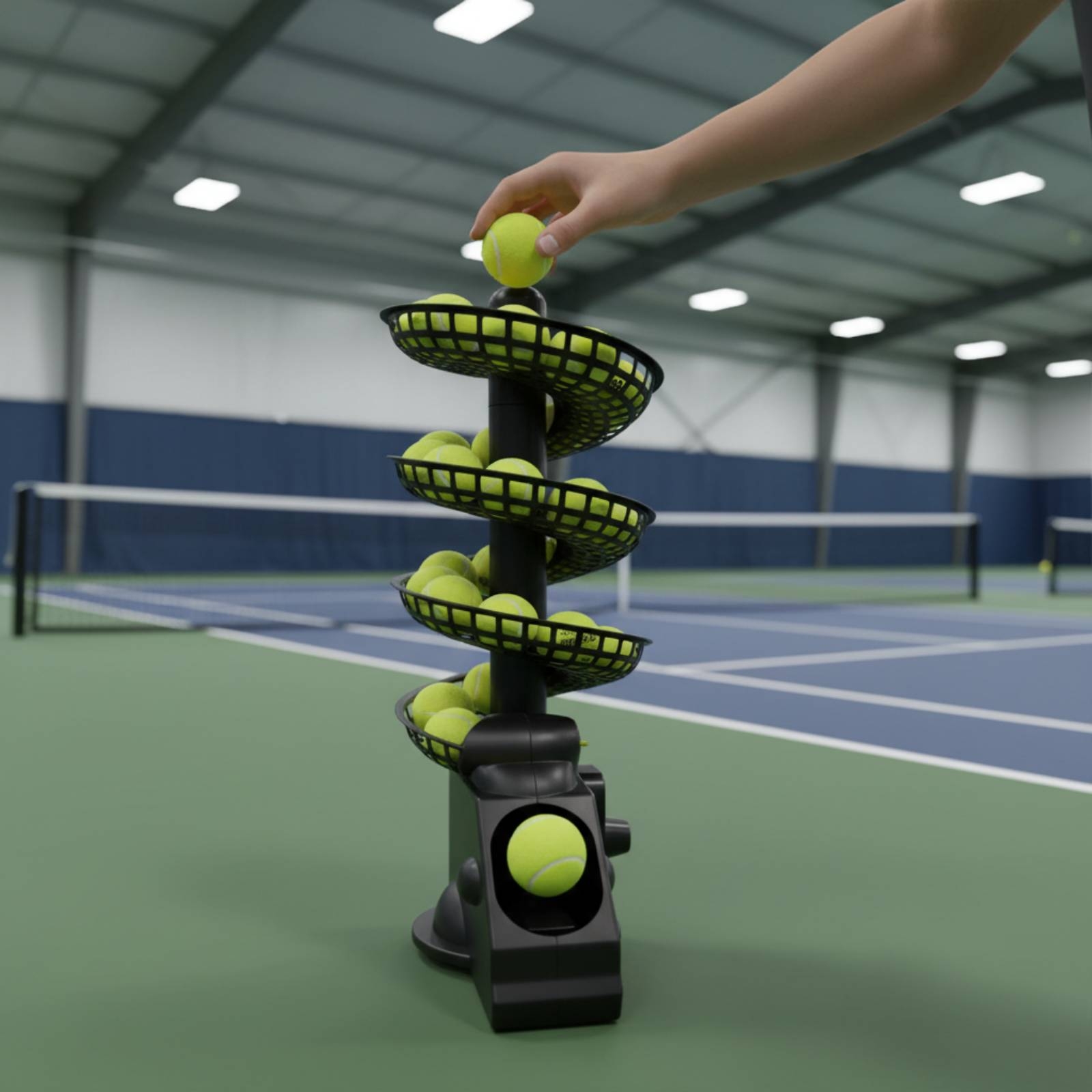 Máquina Portátil Lanza Pelotas - Sports Equipment For Tennis reseña y precio