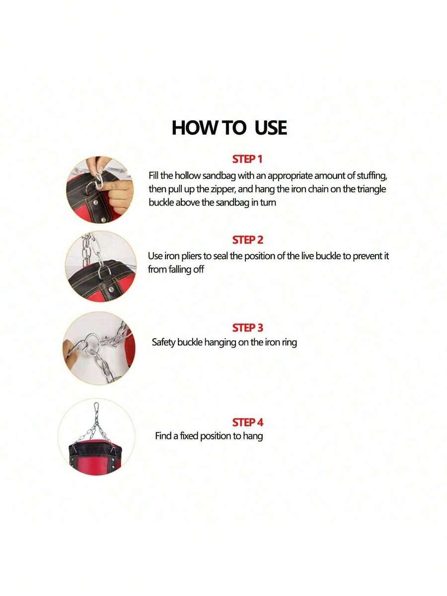 Un conjunto de sacos de boxeo  - Boxing Glove Set reseña y precio