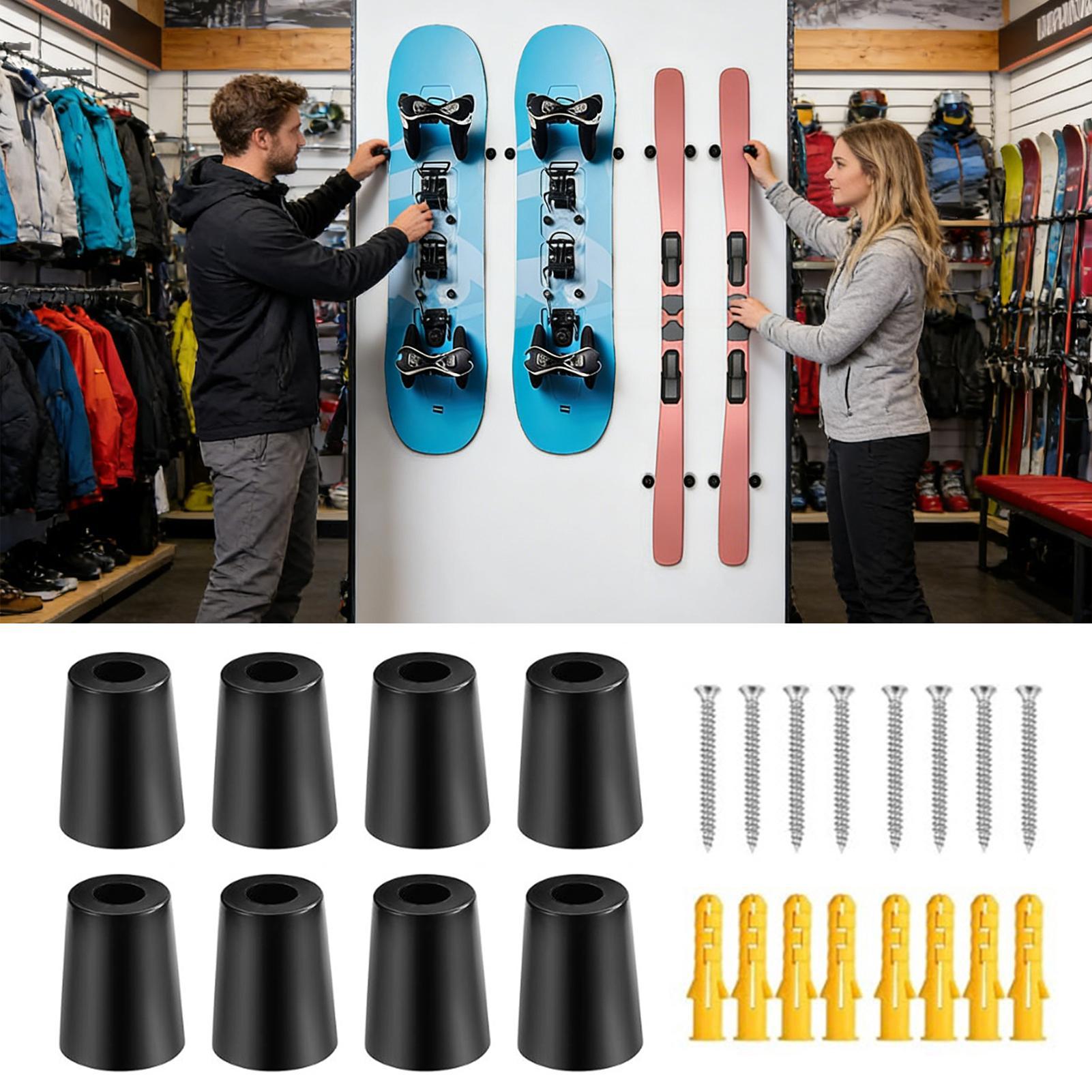 Soporte de pared para esquí, c - Sports Equipment Store reseña y precio