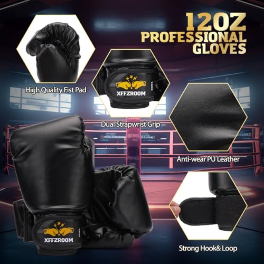 Saco de Boxeo para Adultos de  - Boxing Glove Set reseña y precio