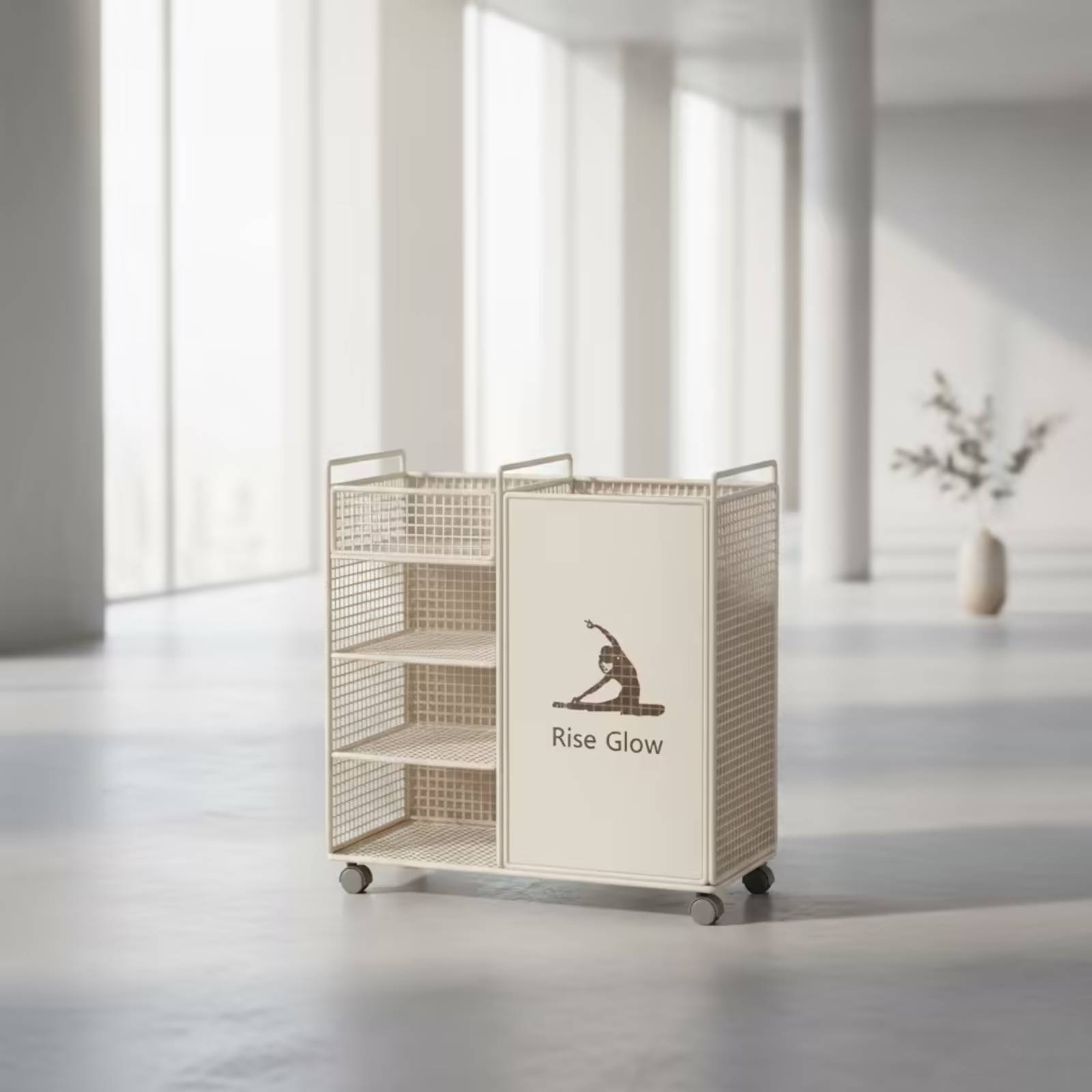 Estante para Equipos de Gimnas - Sports Equipment Trolley reseña y precio