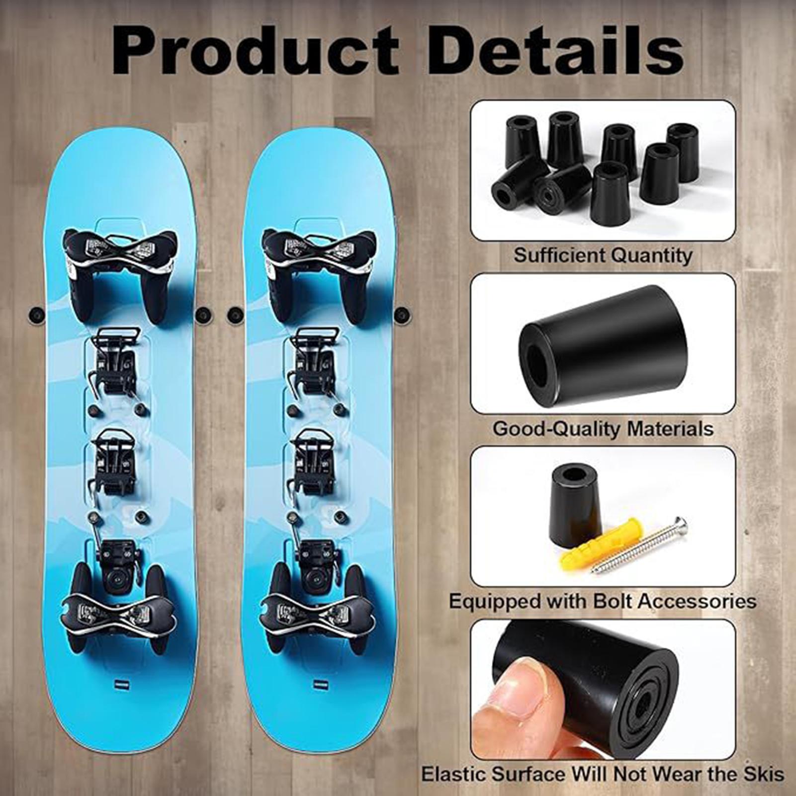 Soportes de esquí para pared,  - Sports Equipment Store reseña y precio