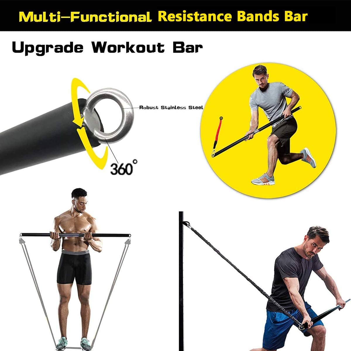 Banda elástica de resistencia  - Sports Equipment At Home reseña y precio