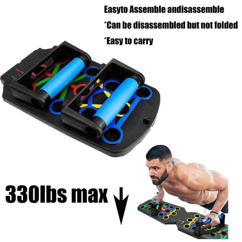 Tabla de flexiones plegable co - Sports Equipment At Home reseña y precio