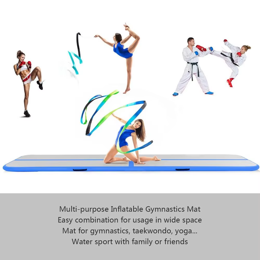 Estera de gimnasia inflable de - Tumbling Air Track reseña y precio